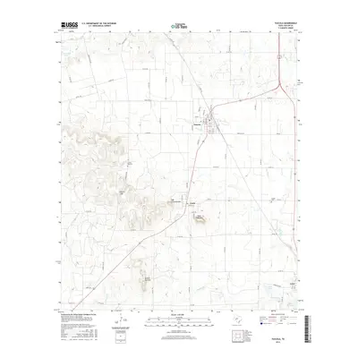 2016 Map of Tuscola, 2016 Print