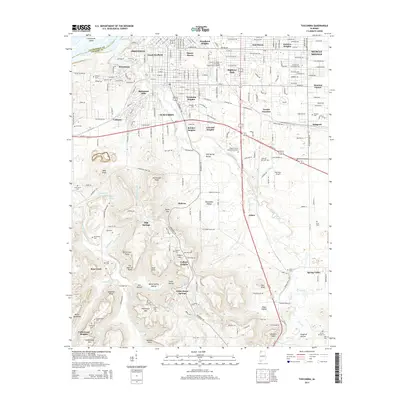 2014 Map of Tuscumbia, 2014 Print