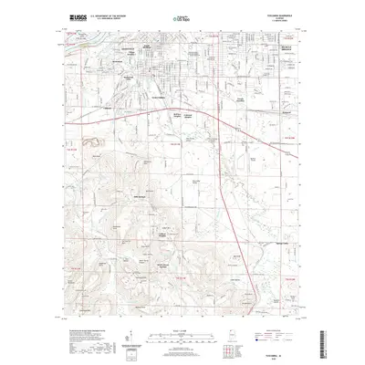 2020 Map of Tuscumbia, 2020 Print
