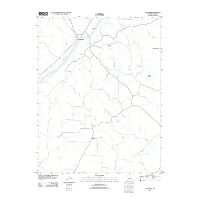 2011 Map of Tuscumbia, 2011 Print