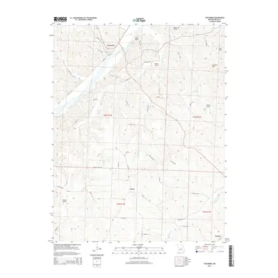 2015 Map of Tuscumbia, 2015 Print