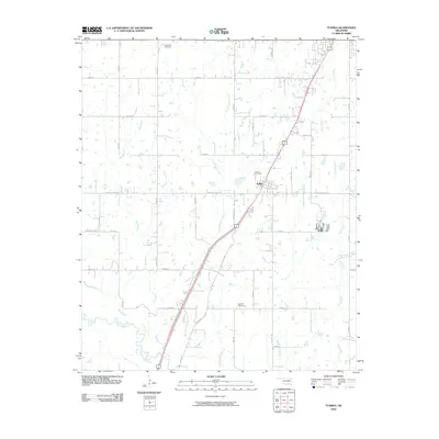 2010 Map of Tushka, 2010 Print