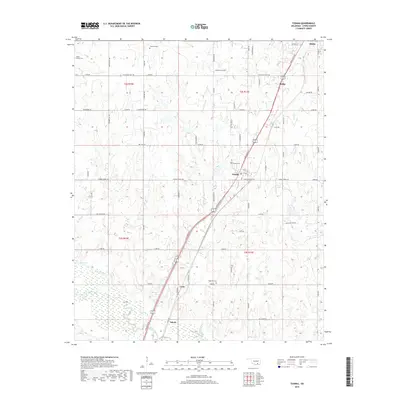2019 Map of Tushka, 2019 Print