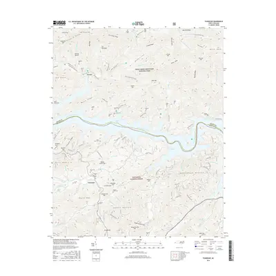 2016 Map of Tuskeegee, 2016 Print