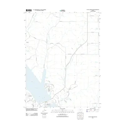 2012 Map of Tuttle Creek Dam, 2012 Print