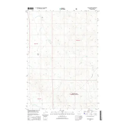 2015 Map of Tuttle Draw, 2015 Print