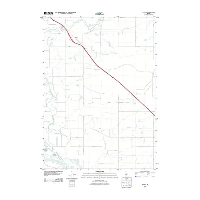 2010 Map of Tuttle, 2010 Print