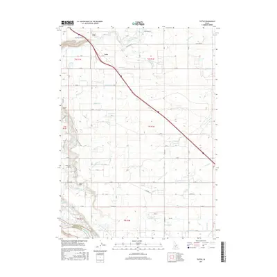 2017 Map of Tuttle, 2017 Print