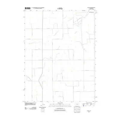 2010 Map of Tuttle, 2010 Print