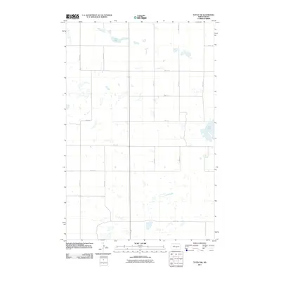 2011 Map of Tuttle SW, 2011 Print