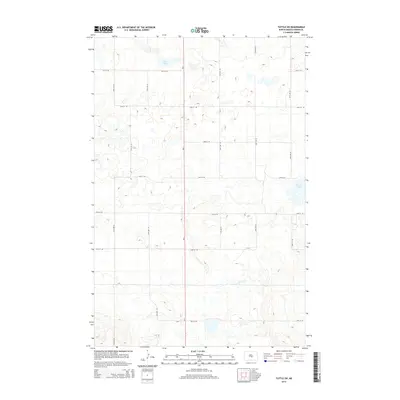 2014 Map of Tuttle SW, 2014 Print