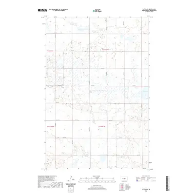2020 Map of Tuttle SW, 2020 Print