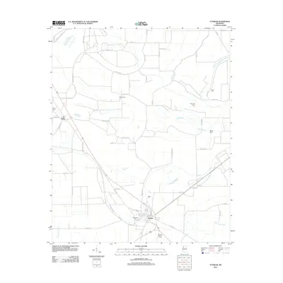 2012 Map of Tutwiler, 2012 Print