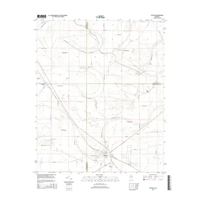 2015 Map of Tutwiler, 2015 Print