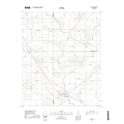 2018 Map of Tutwiler, 2018 Print