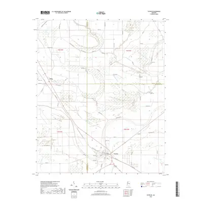 2020 Map of Tutwiler, 2020 Print