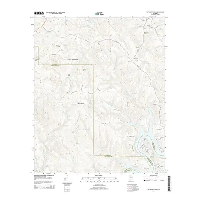 2014 Map of Tutwiler School, 2014 Print