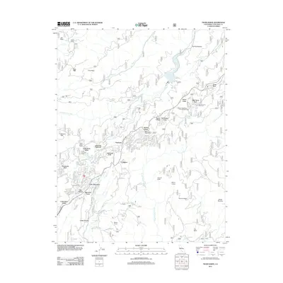 2012 Map of Twain Harte, 2012 Print