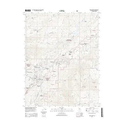 2015 Map of Twain Harte, 2015 Print