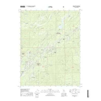 2018 Map of Twain Harte, 2018 Print