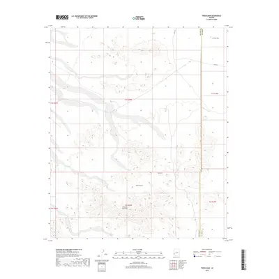 2018 Map of Tweed Mine, 2018 Print