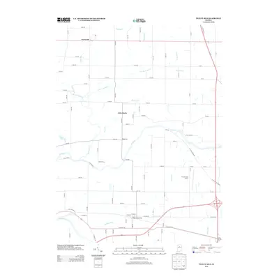 2013 Map of Twelve Mile, 2013 Print