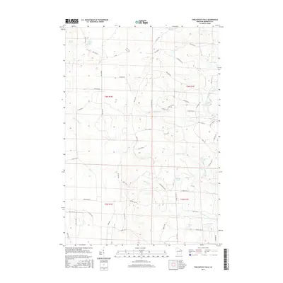 2015 Map of Twelvefoot Falls, 2015 Print