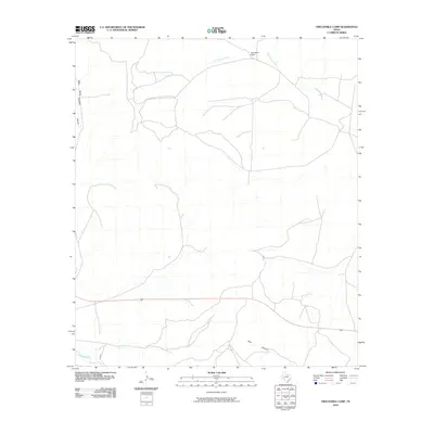 2010 Map of Twelvemile Camp, 2010 Print