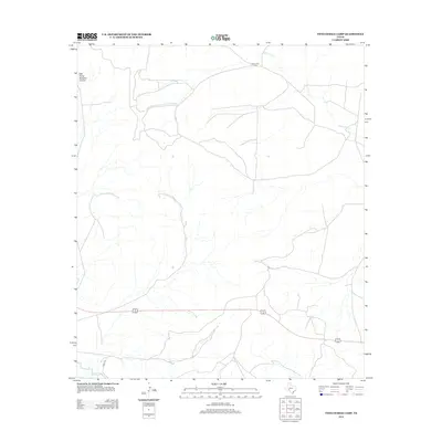 2012 Map of Twelvemile Camp, 2012 Print