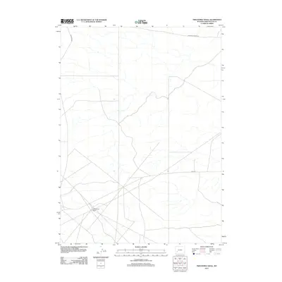 2012 Map of Twelvemile Knoll, 2012 Print