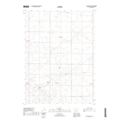 2017 Map of Twelvemile Knoll, 2017 Print
