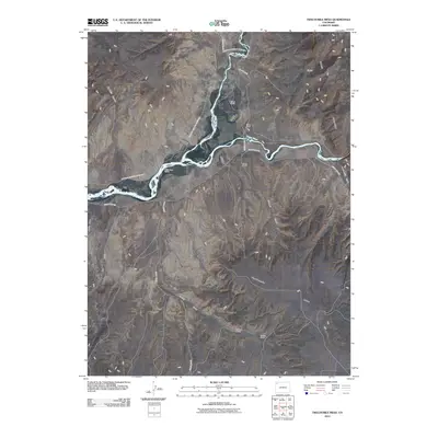 2010 Map of Twelvemile Mesa, 2010 Print