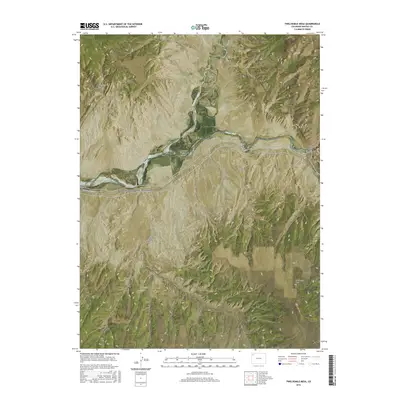 2016 Map of Twelvemile Mesa, 2016 Print