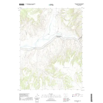 2019 Map of Twelvemile Mesa, 2019 Print