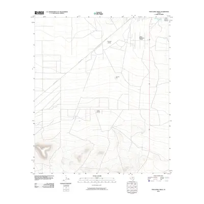 2010 Map of Twelvemile Mesa, 2010 Print