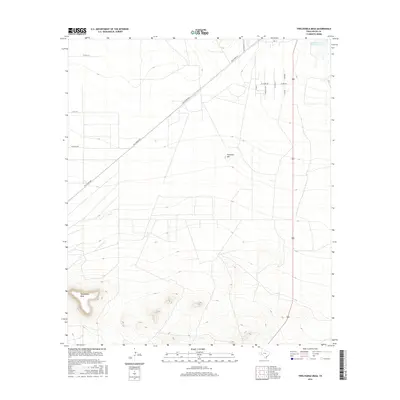 2016 Map of Twelvemile Mesa, 2016 Print