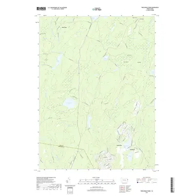 2019 Map of Twelvemile Pond, 2019 Print