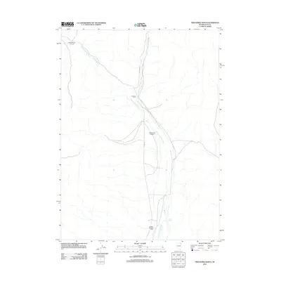 2012 Map of Twelvemile Ranch, 2012 Print