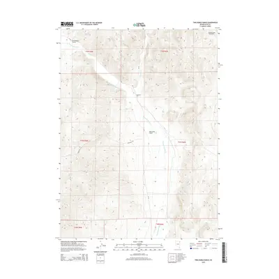2015 Map of Twelvemile Ranch, 2015 Print