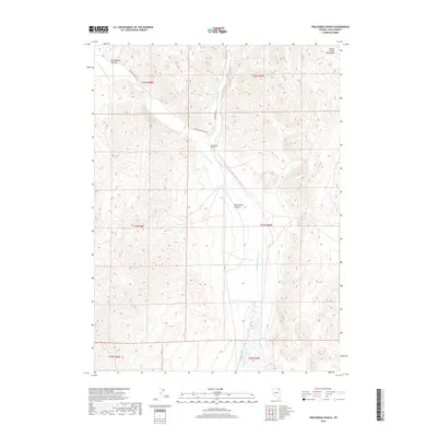 2018 Map of Twelvemile Ranch, 2018 Print