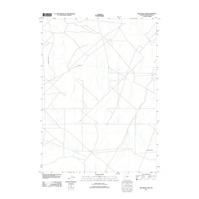 2012 Map of Twelvemile Sink, 2012 Print