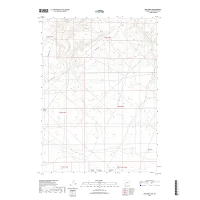 2017 Map of Twelvemile Sink, 2017 Print