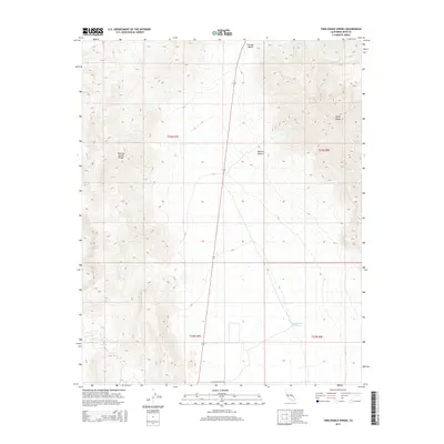 2015 Map of Twelvemile Spring, 2015 Print