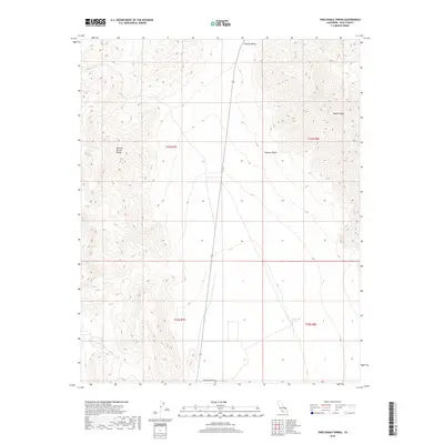2018 Map of Twelvemile Spring, 2018 Print