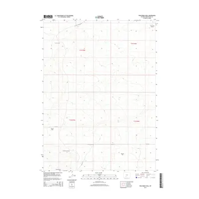 2015 Map of Twelvemile Well, 2015 Print