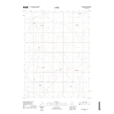 2017 Map of Twelvemile Well, 2017 Print