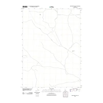 2010 Map of Twentymile Butte, 2010 Print