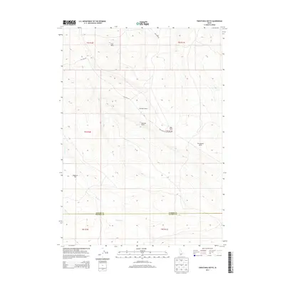 2013 Map of Twentymile Butte, 2013 Print
