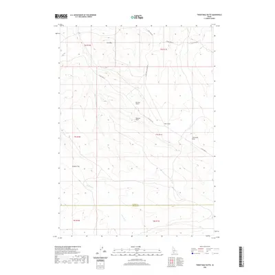 2020 Map of Twentymile Butte, 2020 Print