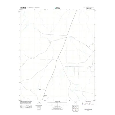 2011 Map of Twentymile Hill, 2011 Print